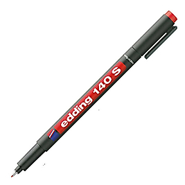 Edding 140 S Permanent Kalem Kırmızı