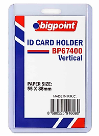 Bigpoint Bp673v Kart Kabi Dikey Seffaf 55X88Mm