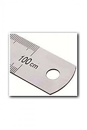 Çelik Cetvel 100 cm Inch Ölçülü ç.c