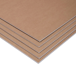 Fotoblok (Straforlu Maket Kartonu) Kraft 5mm 50x70cm 5'li Paket