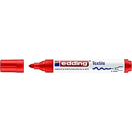 Edding 4500 Kumaş Boyama Kalemi Kırmızı