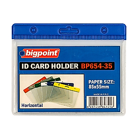 Bigpoint Kart Poşeti Yatay Mavi 85x55mm BP654-35