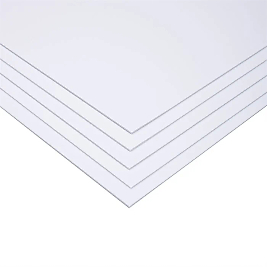 Fotoblok (Straforlu Maket Kartonu) Beyaz 10mm 50x70cm 5'li Paket