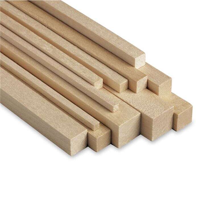 Balsa Çıta 1x10 mm 50 cm 10lu paket