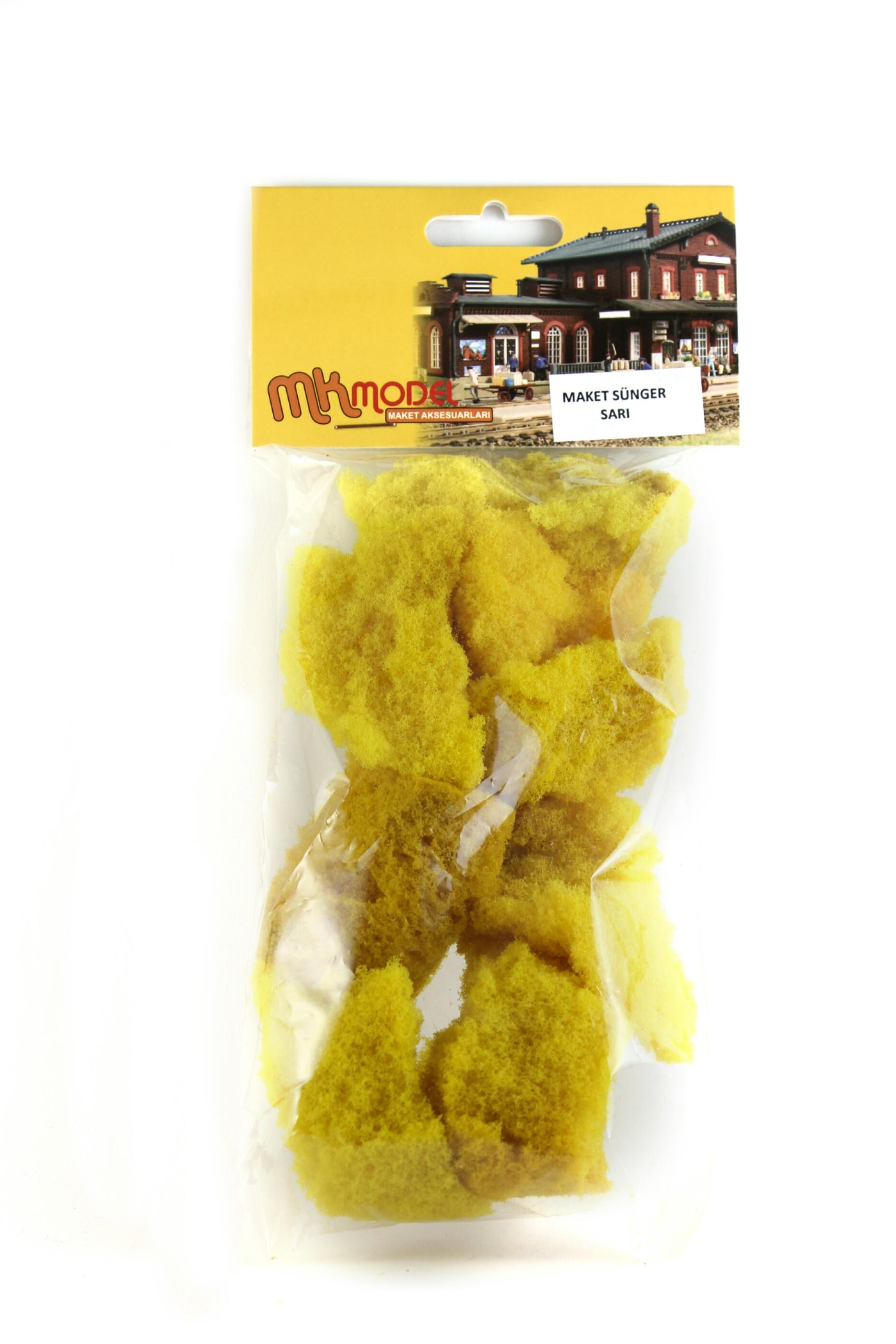 Mk Model Maket Sarı Sünger