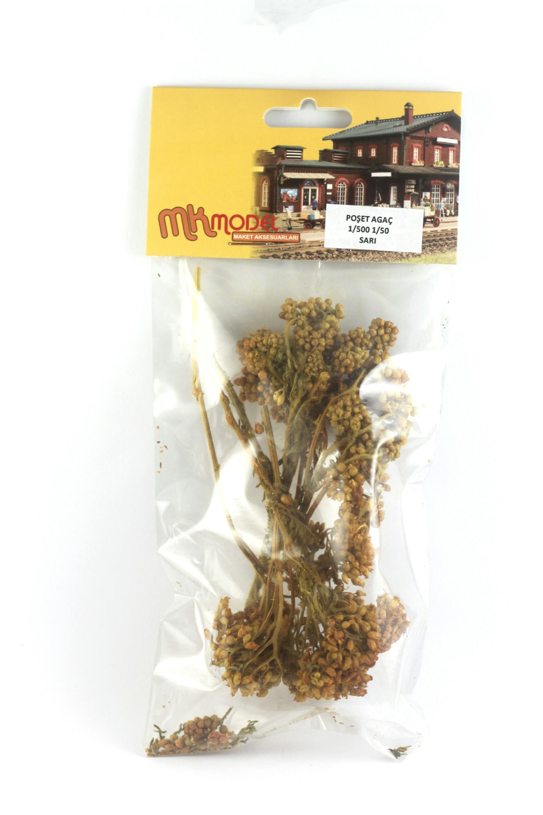 Poşet Agaç 1/500 1/50 Sarı
