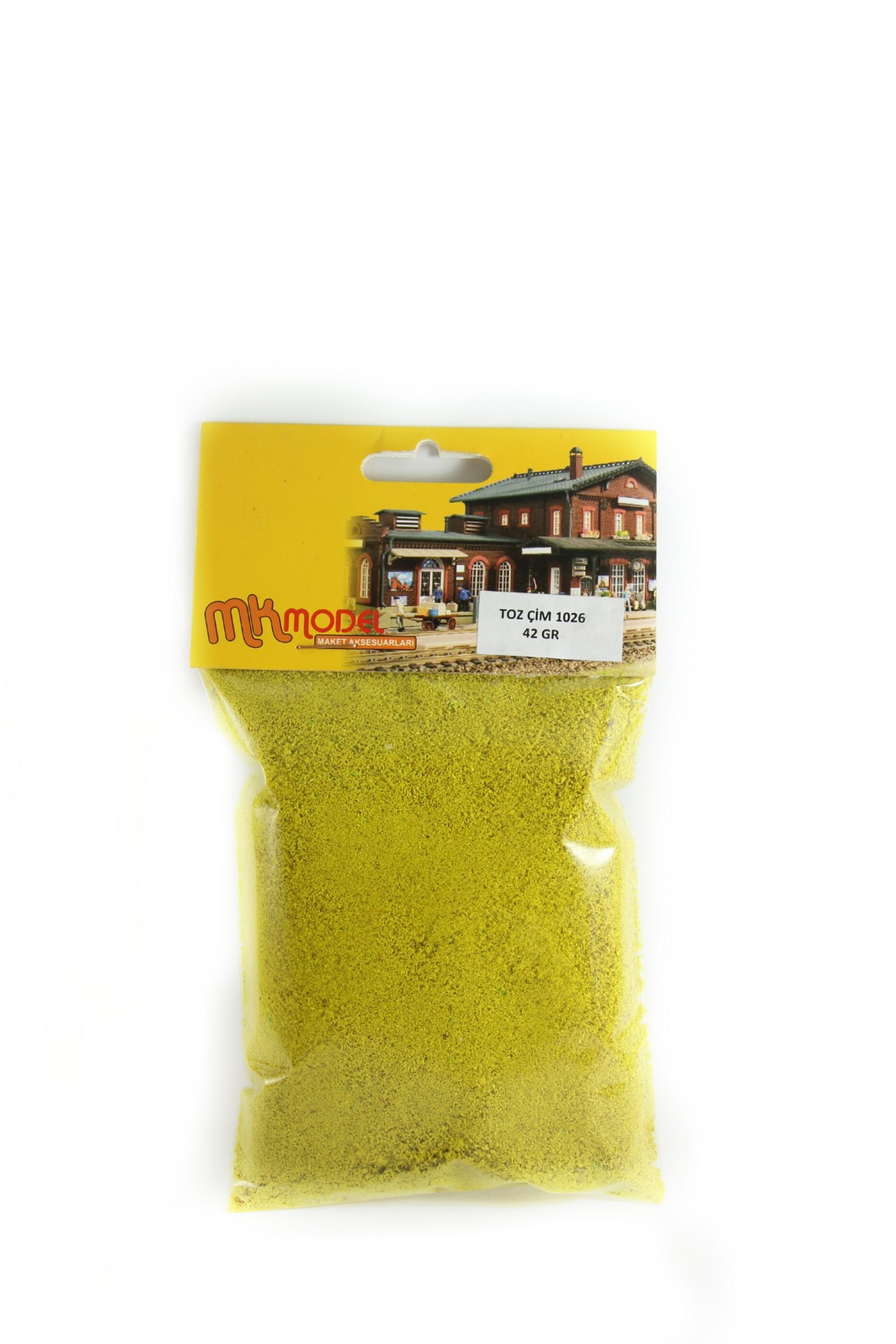 Plastik Toz Çim 42gr Sarı