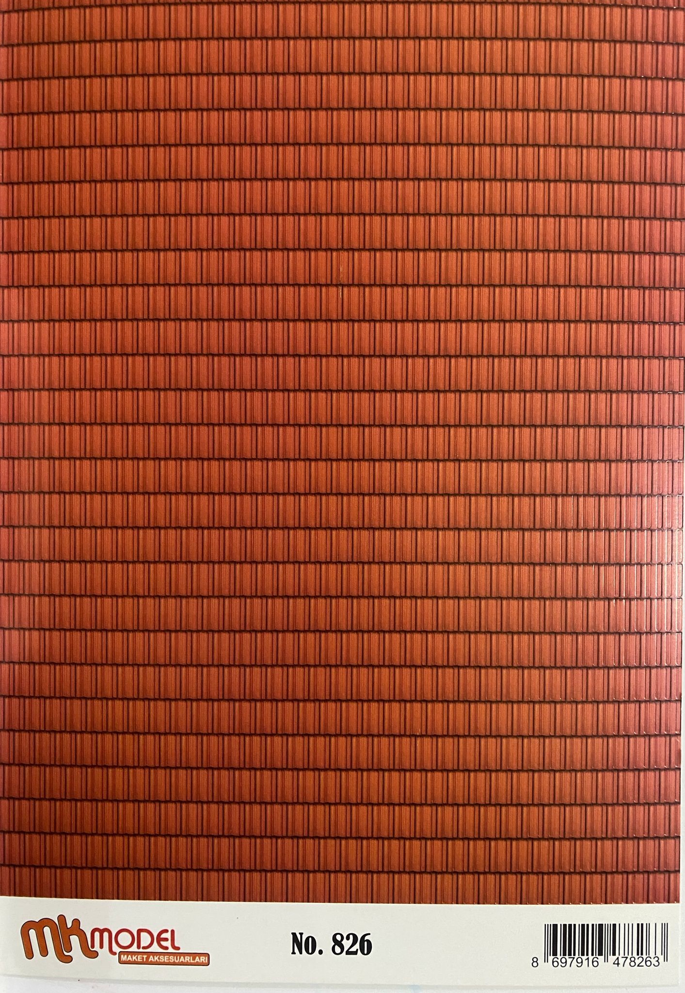 MK Model Desenli A4 No 826 çatı kaplama