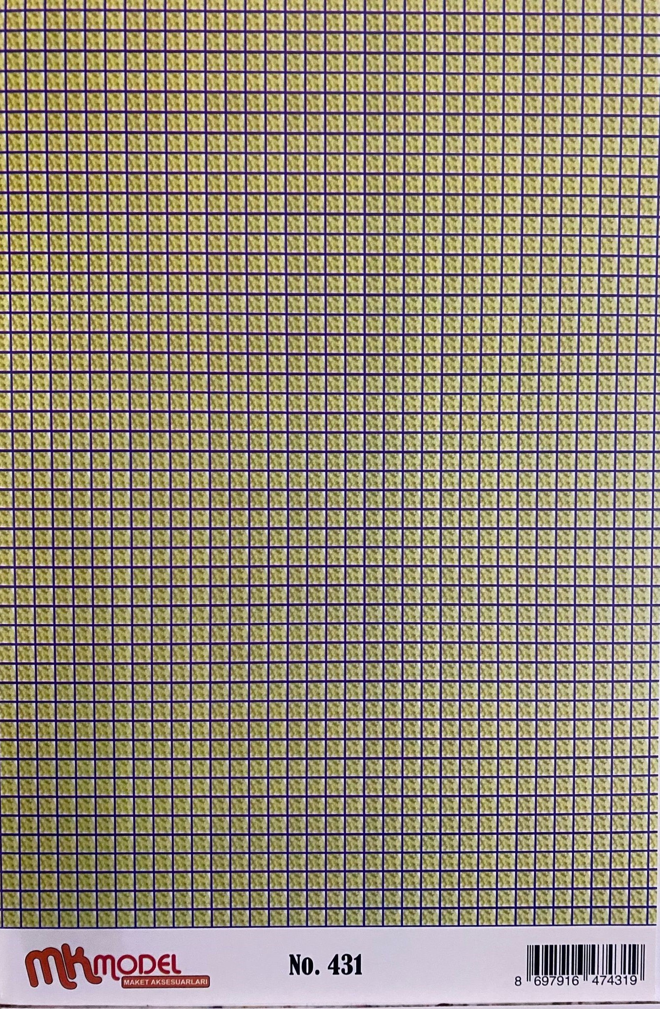 MK Model Desenli A4 No 431 Fayans