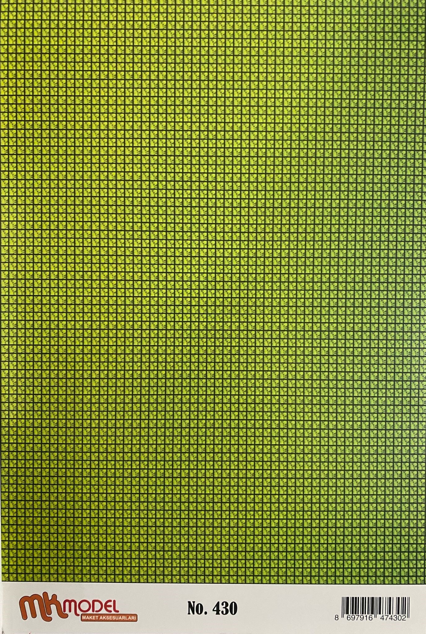 MK Model Desenli A4 No 430 Fayans