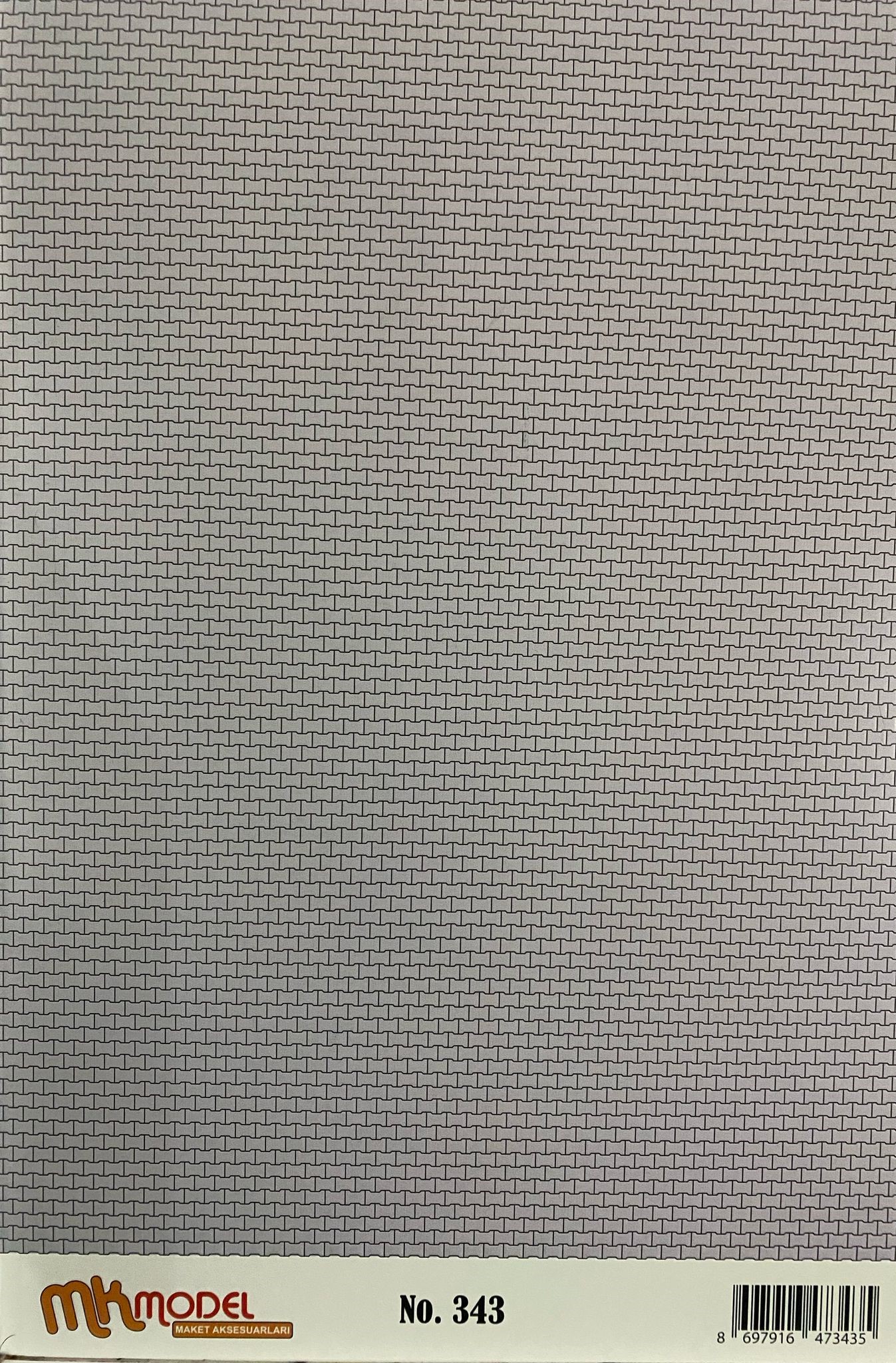 MK Model Desenli A4 No 343 parke kilit taş