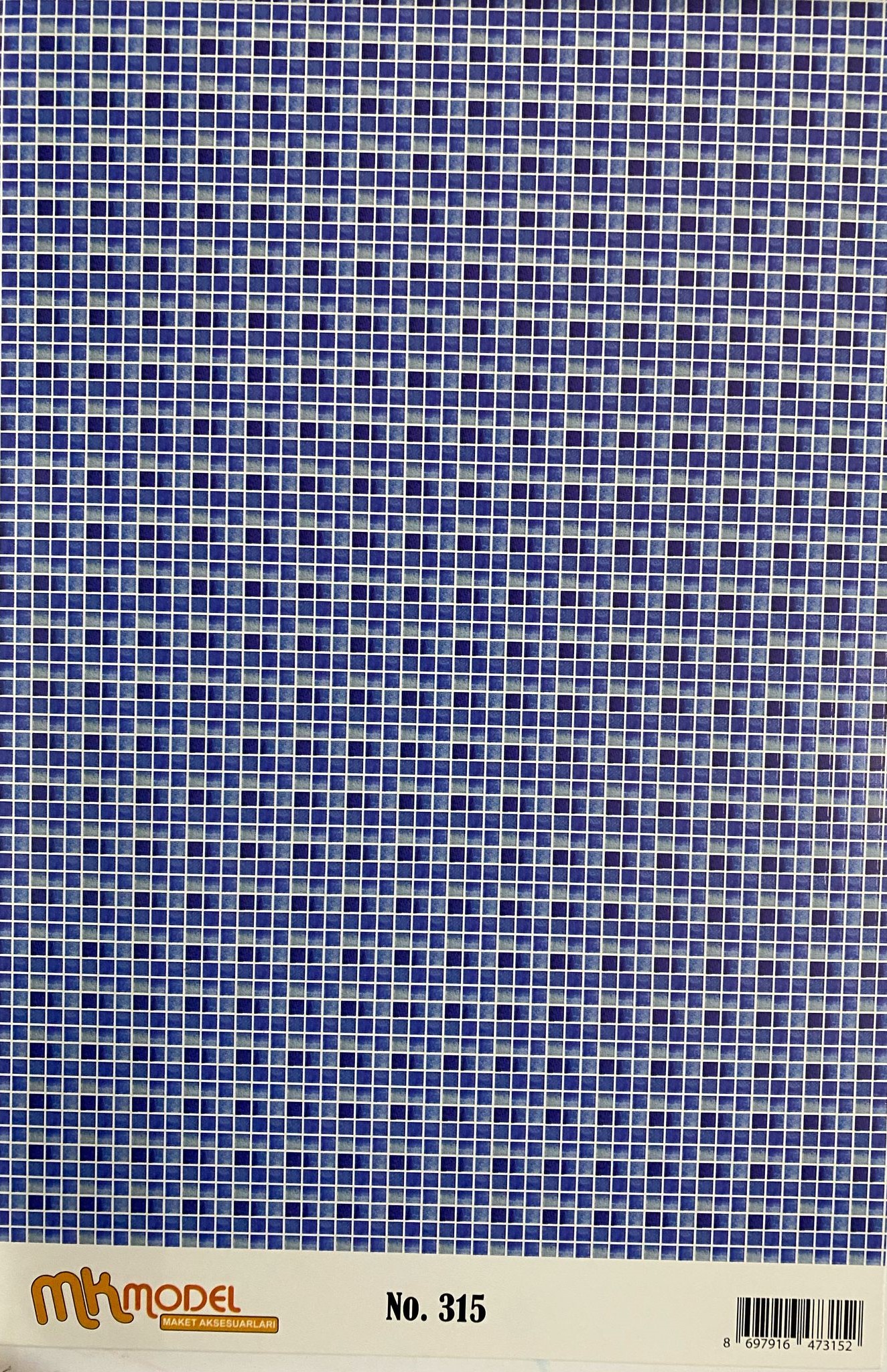 MK Model Desenli A4 No 315 Fayans