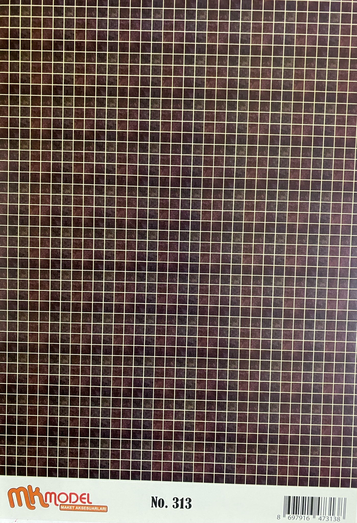 MK Model Desenli A4 No 313 Fayans