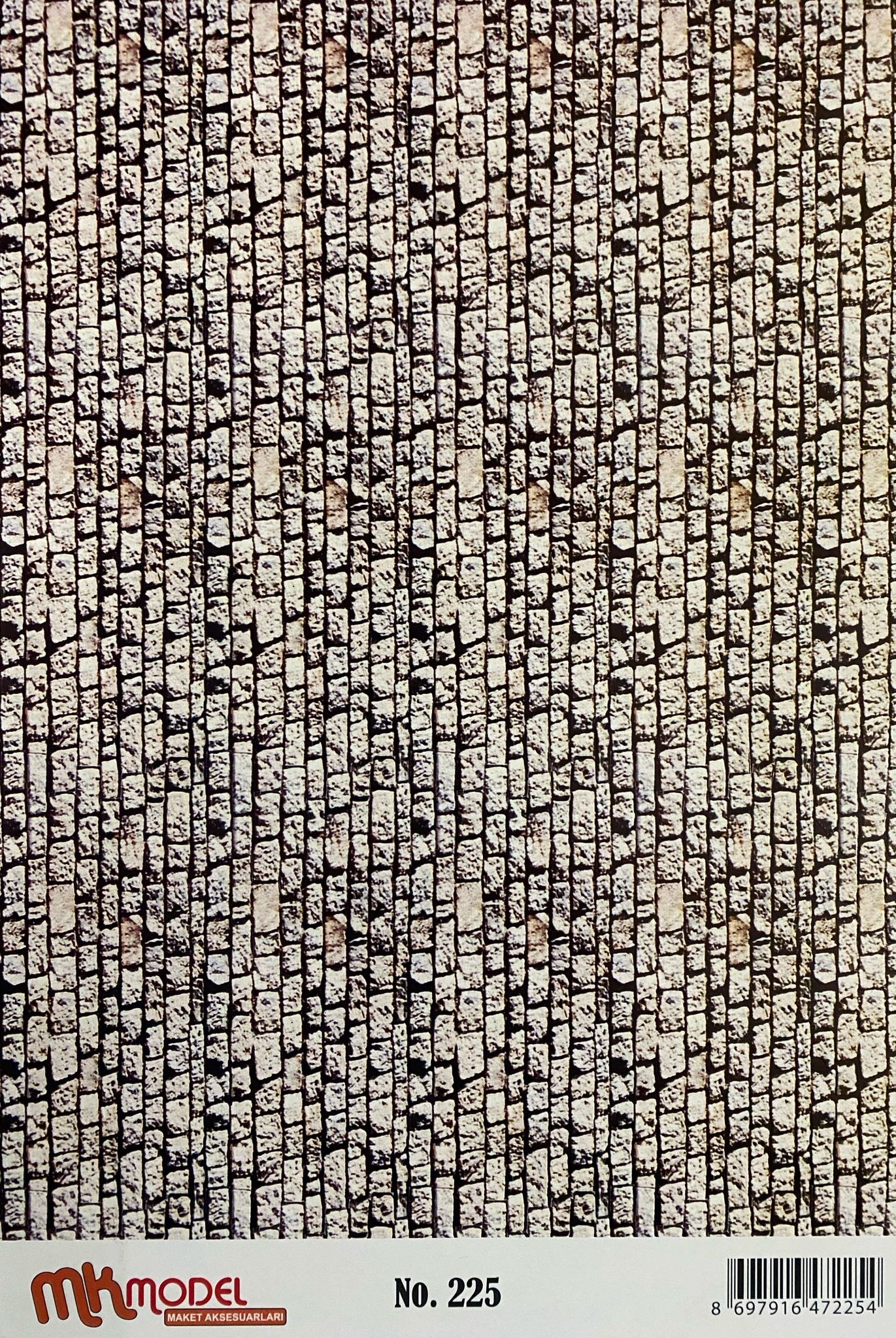 MK Model Desenli A4 No 225 Taş Duvar Kaplama