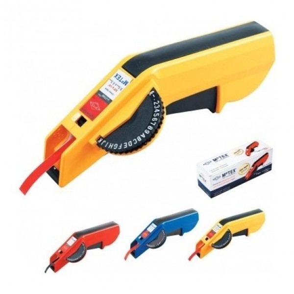 MOTEX E-5500 Plus Kabartma Şerit Yazma Makinesi RED