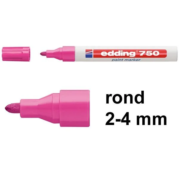 Edding 750 Boya Dekor Markörü Pembe