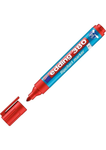 Edding 380 Flipchart Kalem Kırmızı